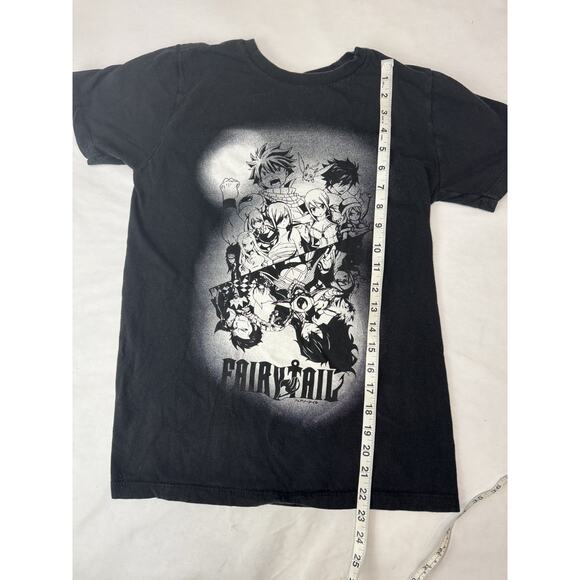 Anime Fairy Tail T-Shirt Black FairyTail Shonen Fantasy Hiro Mashima Size XS - Picture 4 of 6